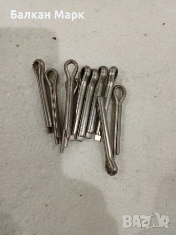 Лот 10 бр. Шплентове,фиби 4.5х40мм – Неръждаема стомана (Германия)
