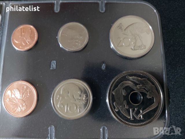 Папуа Нова Гвинея 2004 - 2006 - Комплектен сет , 6 монети, снимка 2 - Нумизматика и бонистика - 45099594