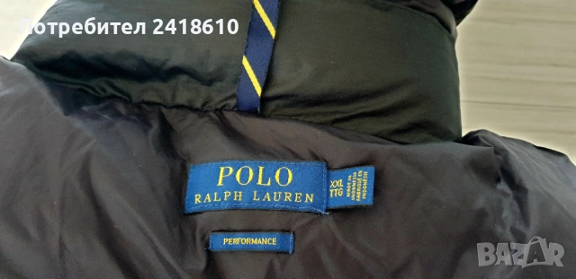 POLO Ralph Lauren El Cap Performance Mens Down Jacket  Size 2XL ОРИГИНАЛ! Мъжко Зимно пухено Яке!, снимка 5 - Якета - 53294237