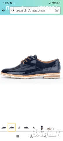 Обувки "Gabor" тъмно сини ,естествена кожа, снимка 7 - Дамски ежедневни обувки - 53352071