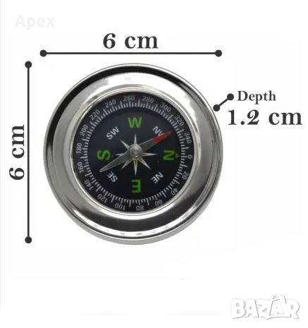 Къмпинг Лампа и Фенер със Соларен Панел.LED COB Фенер със Zoom.Джобно Ножче Army Pocket Knife.Компас, снимка 14 - Къмпинг осветление - 54175569