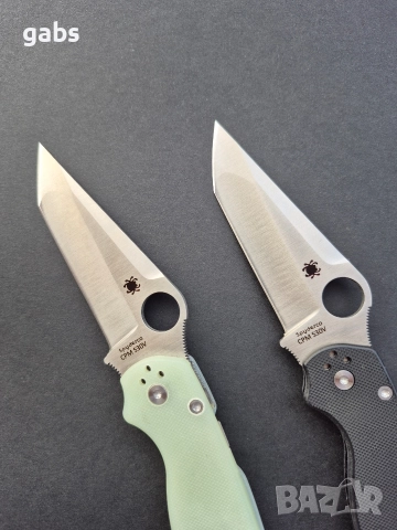 Сгъваем нож Spyderco Paramilitary 2 Exclusive Tanto,C81EX,два цвята, снимка 4 - Ножове - 50799109