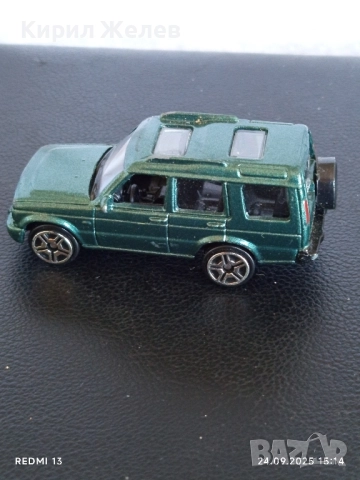 Метална количка ДЖИП ЛЕНД РОУВЪР ДИСКАВЪРИ за КОЛЕКЦИЯ ДЕКОРАЦИЯ 51342