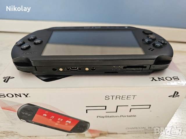 Sony PlayStation Portable (PSP) Street E1004, снимка 7 - PlayStation конзоли - 53692846