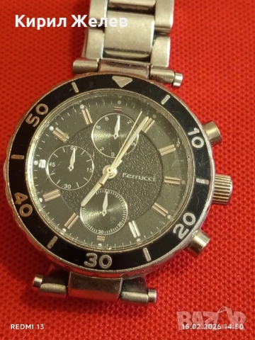 Модерен мъжки часовник FERUCCI много красив стилен дизайн 21629, снимка 7 - Мъжки - 53484504