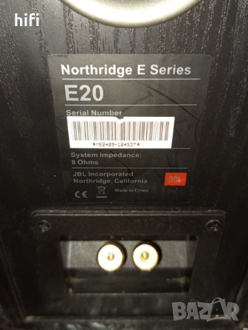 Двулентова тонколона JBL E20, снимка 4 - Тонколони - 53385785