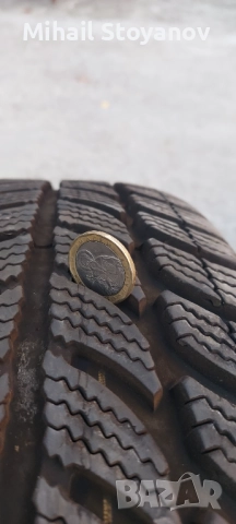 железни джанти 15" с нови зимни гуми за Мазда 5 2010г, снимка 7 - Гуми и джанти - 52398208