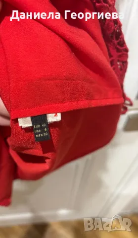 Уникална дамска рокля Massimo Dutti, снимка 3 - Рокли - 49690887