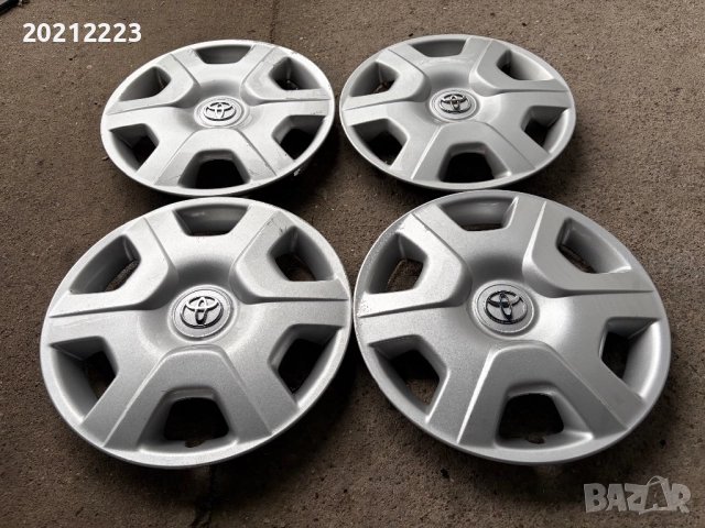 4 броя оригинални тасове за Тоyota Yaris 14, снимка 3 - Аксесоари и консумативи - 52663477