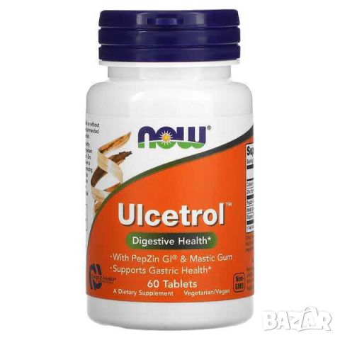 Now Foods Ulcetrol, 60 таблетки, снимка 1 - Хранителни добавки - 45960240