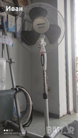 Вентилатор на стойка, снимка 3 - Вентилатори - 46159488