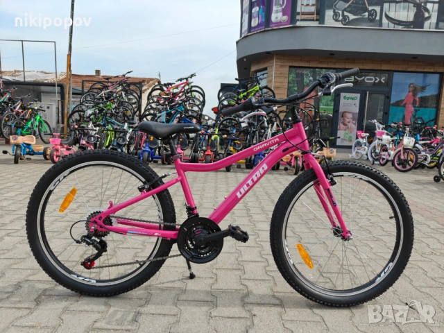 CROSS Велосипед 24" Ultra GRAVITA ново розово
