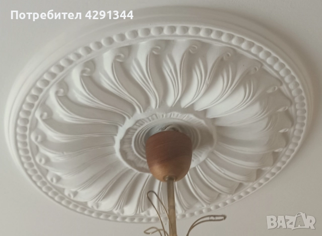 Гипсови розетки за полилей и други орнаменти