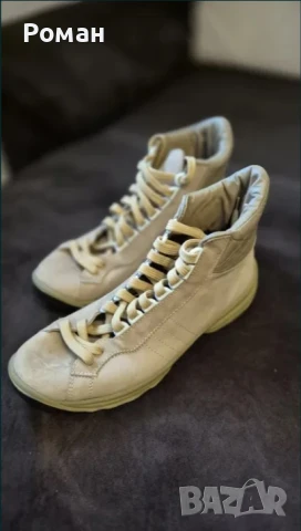 Маратонки естествена кожа - модел български адидас