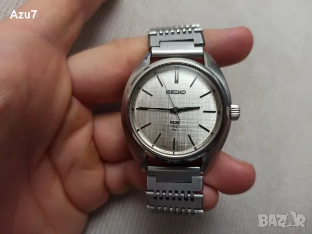King Seiko KS 45-7010 ръчно навиване 36000 bph 25j Сейко от 60-те, снимка 1