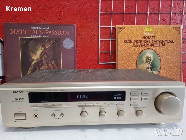 Receiver DENON DRA-455, снимка 2 - Ресийвъри, усилватели, смесителни пултове - 53401770
