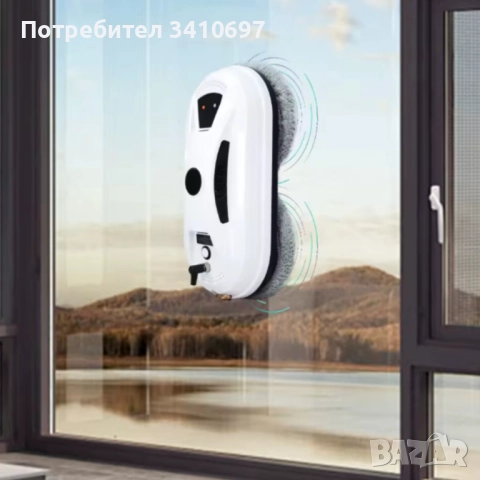 Интелигентен робот за почистване на прозорци с двойни въртящи се падове и вакуум 2800Pa, снимка 10 - Други стоки за дома - 52569682