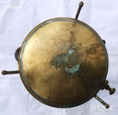 Декоративен бензинов котлон-месинг, снимка 5 - Котлони - 52444407