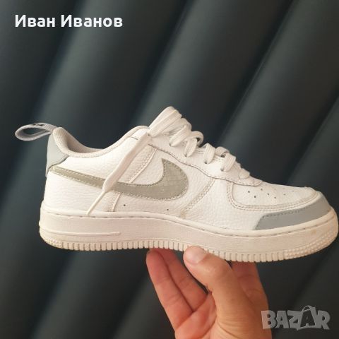 маратонки Nike Air Force 1 LV8 2 'White Wolf Grey' номер 37,5-38, снимка 9 - Маратонки - 46589596