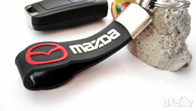 Автомобилен силиконов ключодържател / за Mazda Мазда / стилни елегантни авто аксесоари, снимка 1 - Аксесоари и консумативи - 45569105