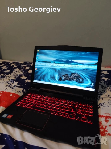 Геймърски лаптоп Lenovo Legion Y520 – i7 / 16GB RAM / RX560 4GB