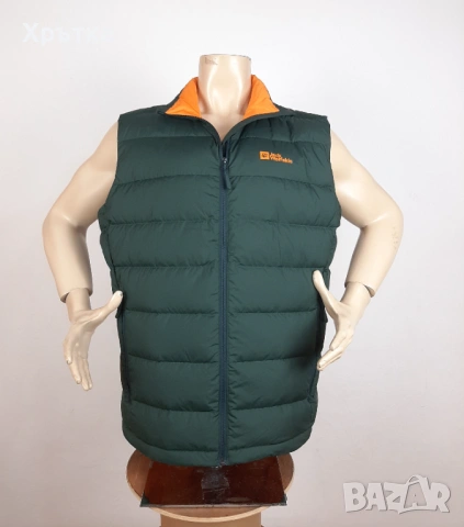 Jack Wolfskin Ather Down Vest - Оригинален мъжки елек размер 2XL, снимка 7 - Якета - 53466924