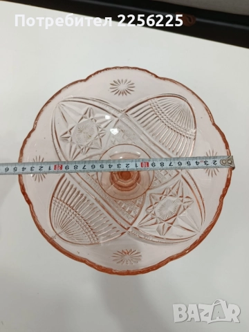 Стъклени фруктиери, снимка 2 - Декорация за дома - 51664626