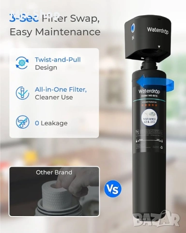 Нов филтър RF15 за системи WaterDrop, снимка 4 - Други стоки за дома - 53602971