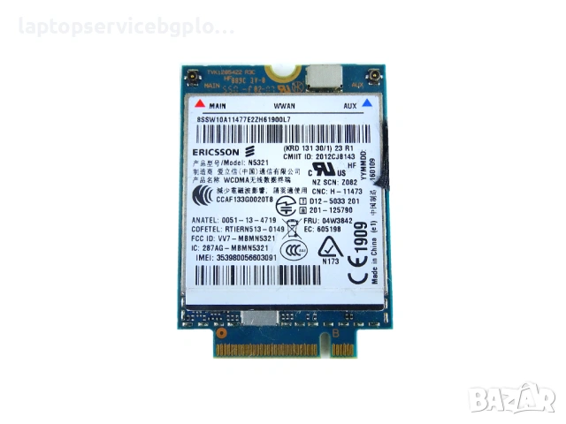 Ericsson N5321 N5321gw WWAN Modul за Lenovo Thinkpad T440 S540 W540 X230s X240s T431s 04W3842 04W382