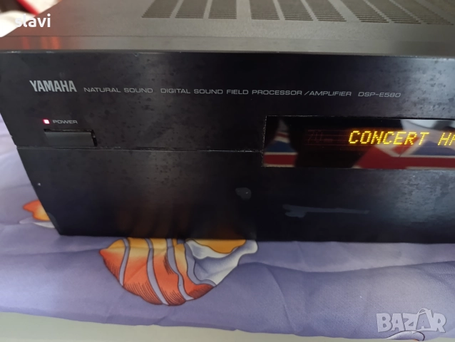 Processor/Усилвател Yamaha DSP-E580 , снимка 2 - Ресийвъри, усилватели, смесителни пултове - 52948270
