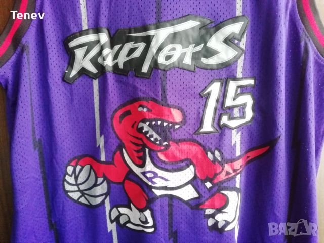 Toronto Raptors #15 Carter Nike NBA Jersey оригинален потник Торонто Раптърс размер М, снимка 3 - Тениски - 45827607