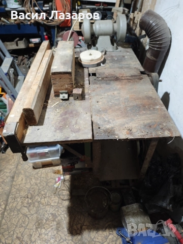 Настолен циркуляр и абрихт трифазен