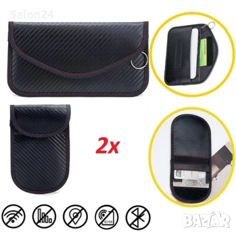 Комплект от 2 броя защитен RFID калъф Pro-Tect, снимка 5 - Спортна екипировка - 52224274