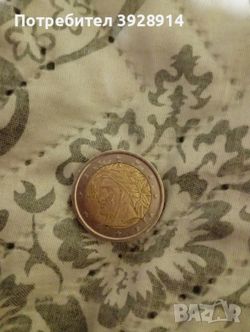 2 евро Italia 2002, снимка 2 - Нумизматика и бонистика - 53048841