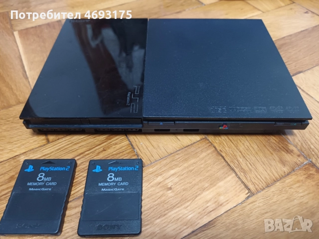 PlayStation 2 slim (кракнат) отлично запазен , снимка 6 - PlayStation конзоли - 52907719