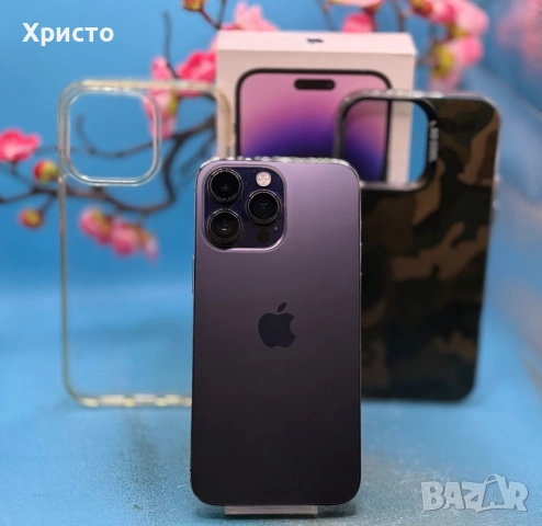 Apple iPhone 14 Pro Max, 128GB, 6GB RAM, 5G, Deep Purple  , снимка 6 - Apple iPhone - 54123809