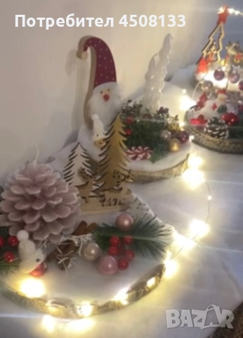 Коледни свещници 