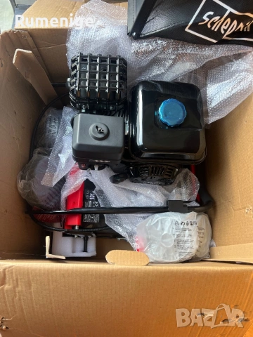 Бензинов Аератор за трева Scheppach SC55P / Моторен Скарификатор, снимка 6 - Градинска техника - 53875797