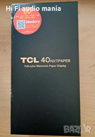 Продавам нов телефон TCL 40 NxtPaper 