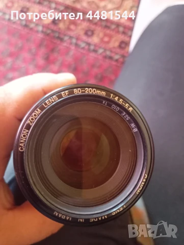 Обектив Canon 80-200 , снимка 2 - Обективи и филтри - 50967198