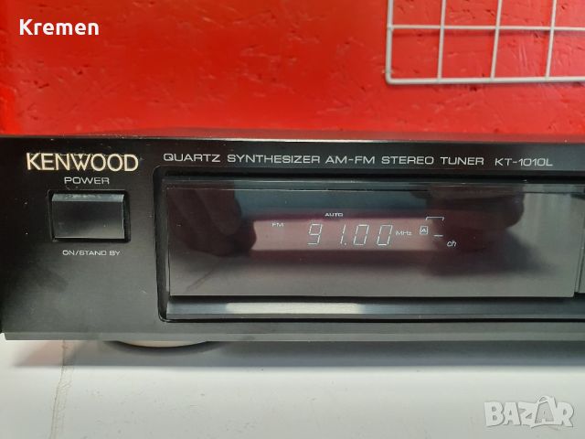 Тунер KENWOOD KT 1010L, снимка 3 - Ресийвъри, усилватели, смесителни пултове - 46357717