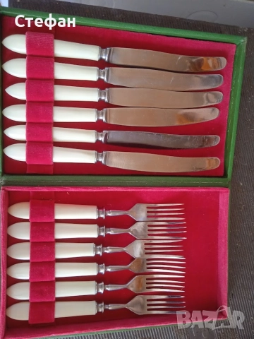 Ретро руски прибори за хранене, снимка 2 - Антикварни и старинни предмети - 51731343