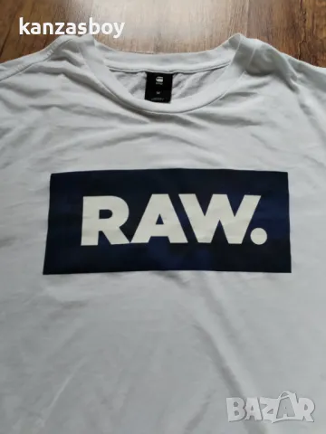 g-star - страхотна мъжка тениска КАТО НОВА M, снимка 2 - Тениски - 50423332