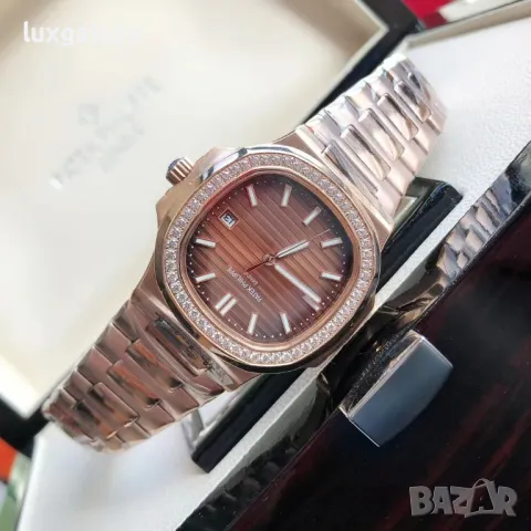 Мъжки часовник Patek Philippe Nautilus с автоматичен механизъм, снимка 6 - Мъжки - 46902984