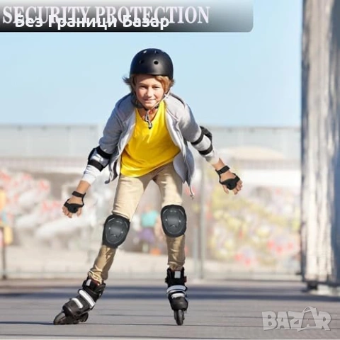 Нов Детски защитен комплект наколенки налакътници протектори за колело, снимка 3 - Други - 53745666