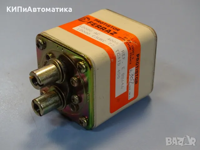 Предпазител Ferraz Protistor 1000 C3URC72TC+TD400 Fuses 400A 1000VAC, снимка 8 - Резервни части за машини - 47790690