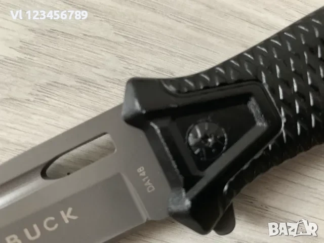 Сгъваем автоматичен нож Buck-Da148-90х225 мм Black eddition, снимка 9 - Ножове - 52266290