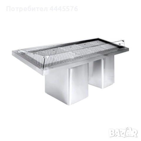 Професионална витрина за риба PS KO 232A – 232 см, мобилна, с отводняване