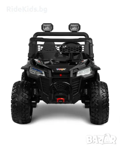Офроуд акумулаторен автомобил BLAZE, Черен – 4x4, до 35кг., с дистанционно и LED, снимка 3 - Детски велосипеди, триколки и коли - 50099579