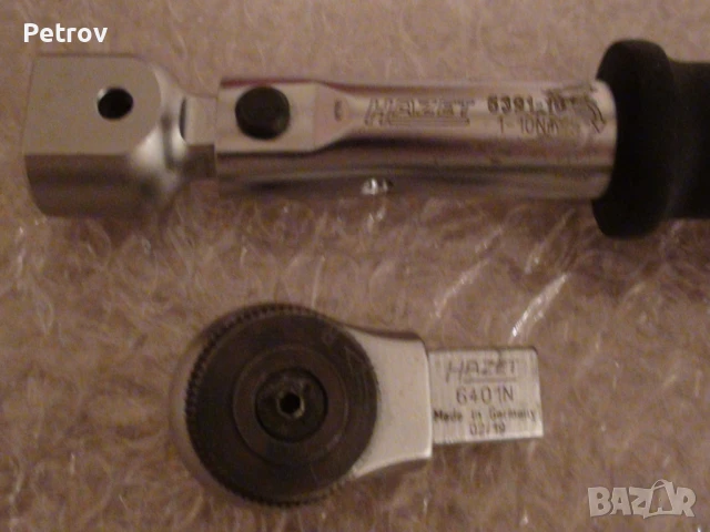HAZET 6391-10 - MADE IN GERMANY - 1/4" Динамометричен Ключ 1 - 10 Nm / ПРОФЕСИОНАЛЕН,ВИСОКОКАЧЕСТВЕН, снимка 9 - Гедорета - 49352015